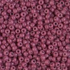 Miyuki rocailles Perlen 8/0 - Duracoat opaque pansy 8-4468